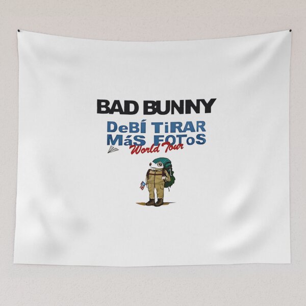Item preview, Bad Bunny Debi Tirar Mas Fotos World Tour Coqui Frog designed and sold by HSMGallery.