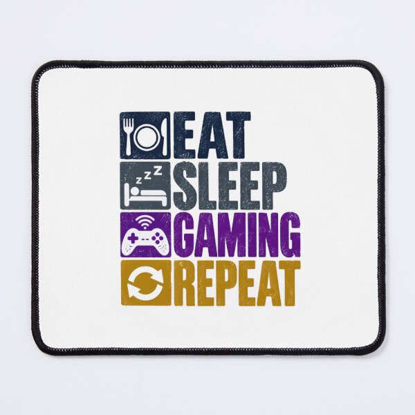 Item preview, Eat Sleep Gaming Repeat Gamer Gaming Player designed and sold by SEEM-drawing.