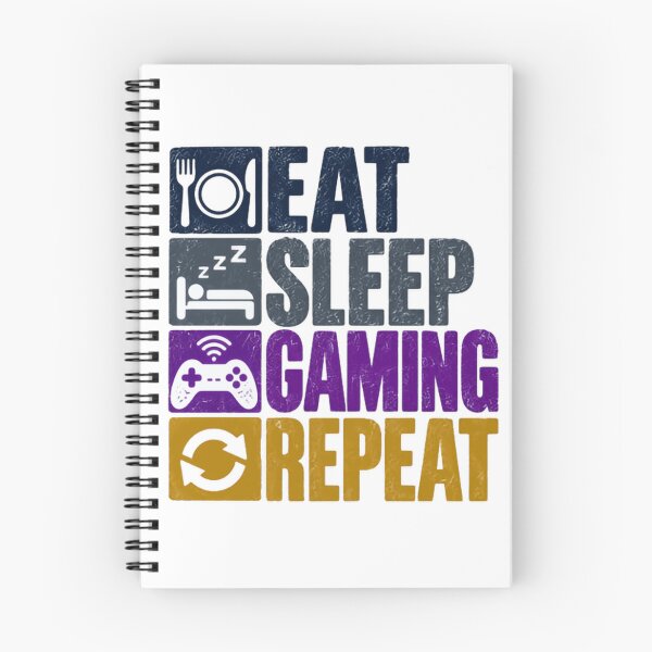 Item preview, Eat Sleep Gaming Repeat Gamer Gaming Player designed and sold by SEEM-drawing.