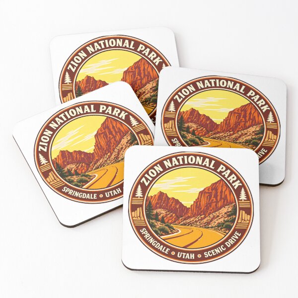 Item preview, Zion National Park Springdale Utah Scenic Drive National Park Travel Hiker Souvenir designed and sold by NeedForParks.