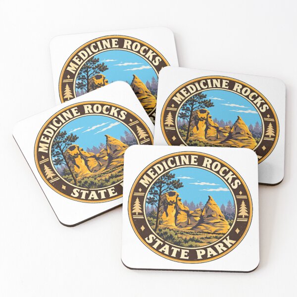 Item preview, Medicine Rocks State Park Montana Travel Souvenir Outdoors Hiking designed and sold by JonesFlora2025.