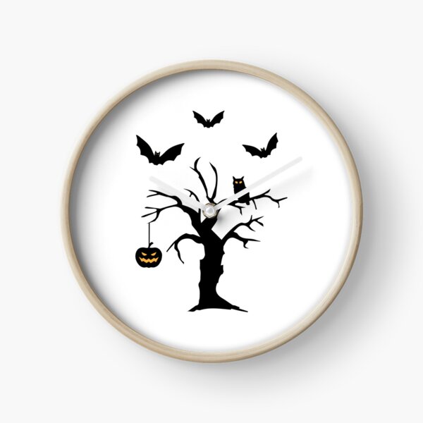 Item preview, Halloween Tree with Owl, Jack o Lantern and Bats designed and sold by MagnoliaLake.