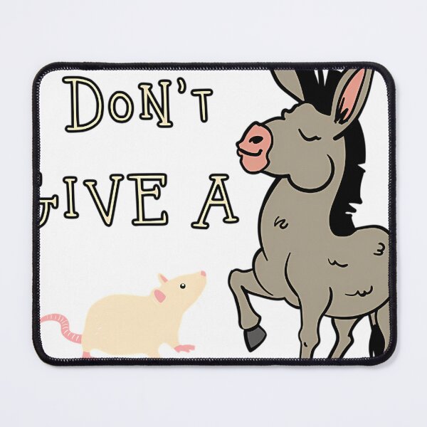 Item preview, I Don'T Give A Rats Sarcastic Donkey designed and sold by Kawaiicupucaku.