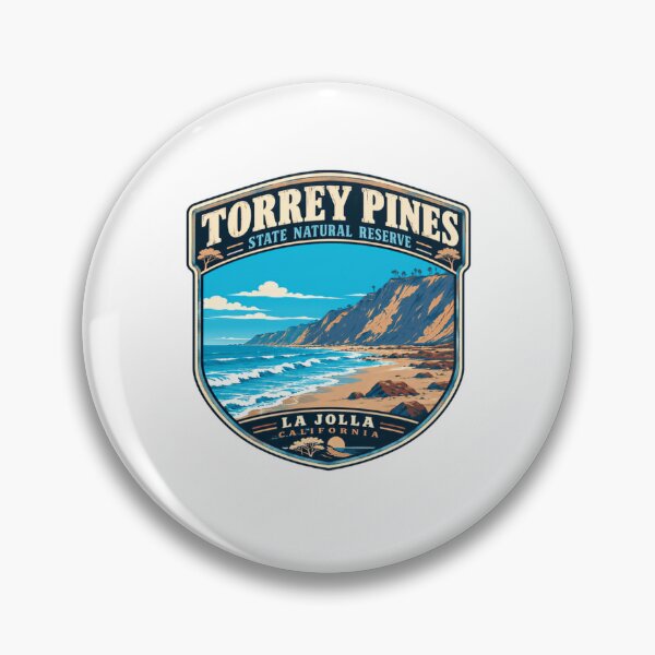 Item preview, Torrey Pines State Natural Reserve La Jolla California Travel Souvenir designed and sold by RetroMini2026.