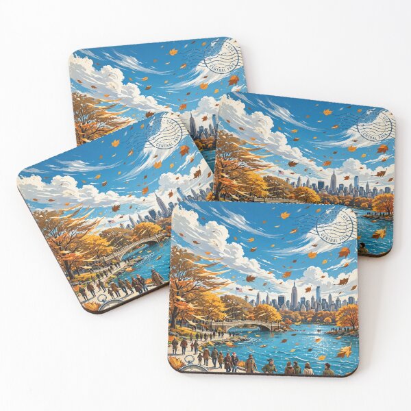 Item preview, United States – Central Park | Iconic Harbor & American Heritage designed and sold by DibujandoPorfa.