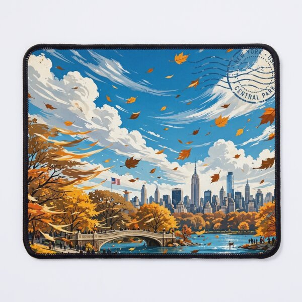 Item preview, United States – Central Park | Iconic Harbor & American Heritage designed and sold by DibujandoPorfa.