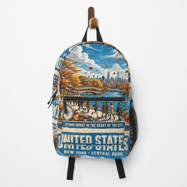Item preview, United States – Central Park | Iconic Harbor & American Heritage designed and sold by DibujandoPorfa.