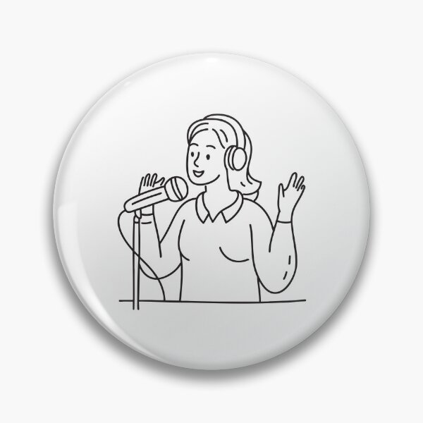 Item preview, A person recording vocals in a sound booth designed and sold by rasagamastore.
