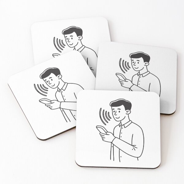 Item preview, A person using voice commands on a smartphone designed and sold by rasagamastore.