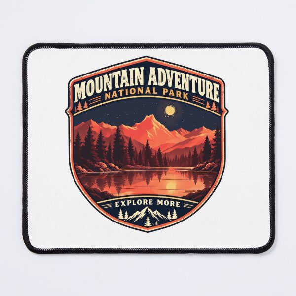 Item preview, Mountain Adventure National Park Explore More Outdoor Hiking Camping Nature Lover Explorer designed and sold by RetroMini2026.