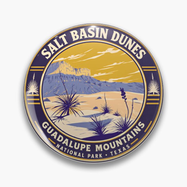 Item preview, Salt Basin Dunes Guadalupe Mountains National Park Texas Travel Hiker Souvenir designed and sold by NeedForParks.