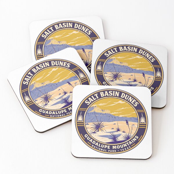 Item preview, Salt Basin Dunes Guadalupe Mountains National Park Texas Travel Hiker Souvenir designed and sold by NeedForParks.