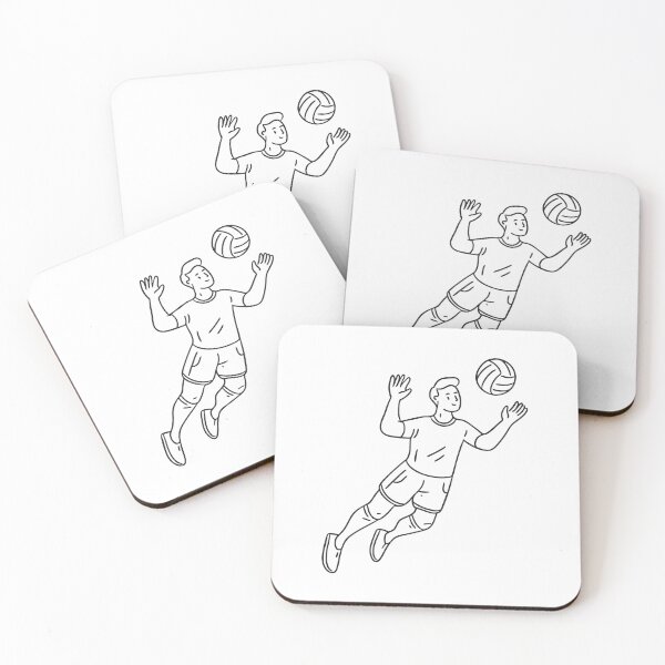 Item preview, A player diving to save the ball in volleyball designed and sold by rasagamastore.