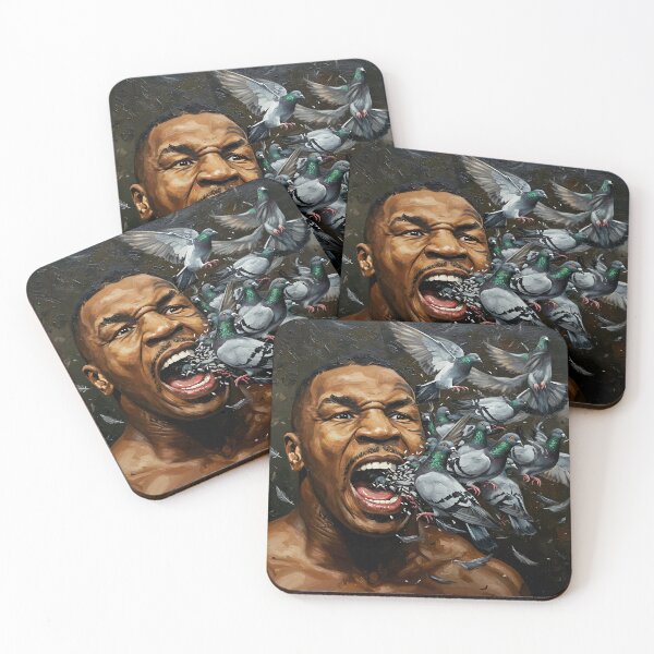 Item preview, Mike pigeon powers oil painting artwork designed and sold by Theriddler1.