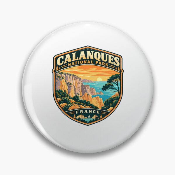 Item preview, Calanques National Park France Travel Souvenir Hiker Gift designed and sold by RetroMini2026.