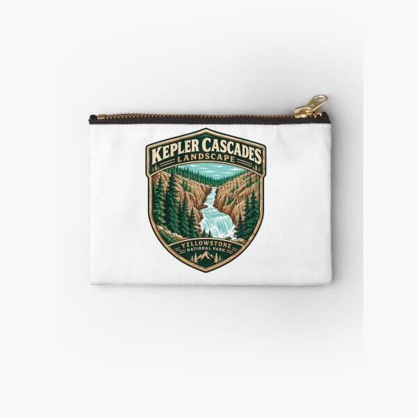 Item preview, Kepler Cascades Landscape Yellowstone National Park Outdoor Traveler designed and sold by JonesFlora2025.