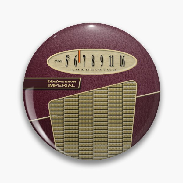 Item preview, Transistor Radio - Imperial Wine Red designed and sold by ubiquitoid.