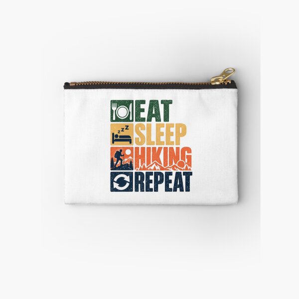 Item preview, Eat Sleep Hiking Repeat Hiker Outdoor Lifestyle Adventure designed and sold by SEEM-drawing.