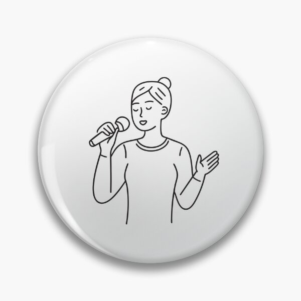 Item preview, A singer warming up with vocal exercises designed and sold by rasagamastore.