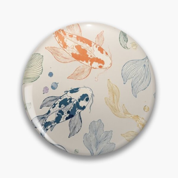 Item preview, Colorful Koi Fish Pattern – Japanese Aquatic Art designed and sold by frantuliuss.