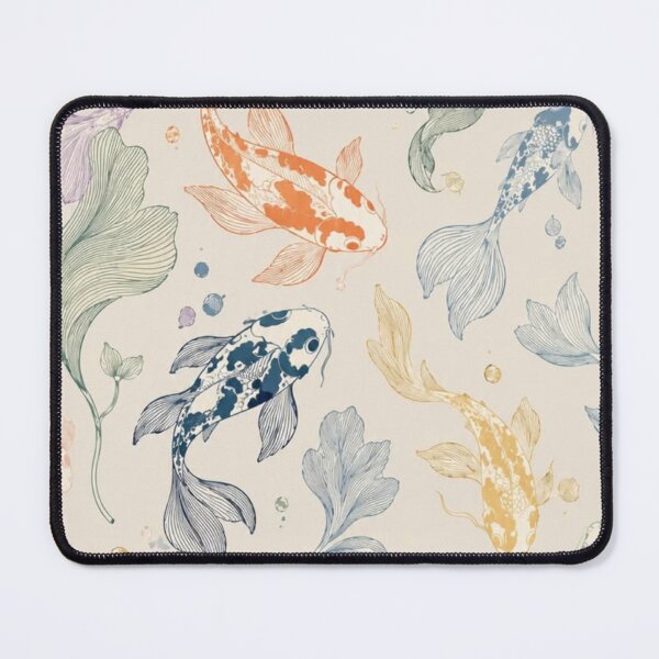 Item preview, Colorful Koi Fish Pattern – Japanese Aquatic Art designed and sold by frantuliuss.