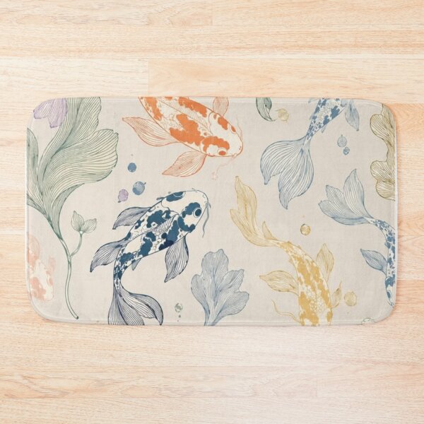 Item preview, Colorful Koi Fish Pattern – Japanese Aquatic Art designed and sold by frantuliuss.