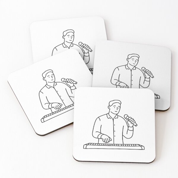 Item preview, A vocalist practicing scales with a piano designed and sold by rasagamastore.
