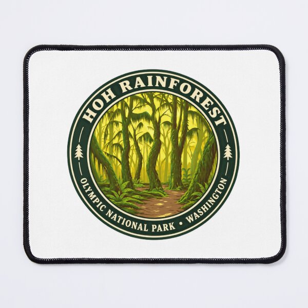 Item preview, Hoh Rainforest Olympic National Park Washington State Nature Traveler designed and sold by NeedForParks.