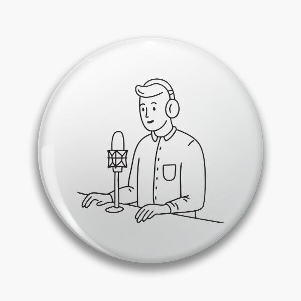 Item preview, A voice actor recording lines in a sound booth designed and sold by rasagamastore.