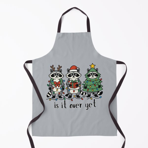 Item preview,  Is It Over Yet Trash Panda Christmas Raccoon Bah Humbug Sad Raccoons Xmas designed and sold by Forevermore.