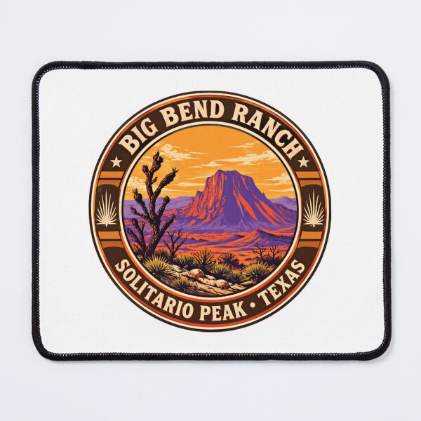 Item preview, Big Bend Ranch Solitario Peak Texas State Park Travel Desert Hiking designed and sold by NeedForParks.