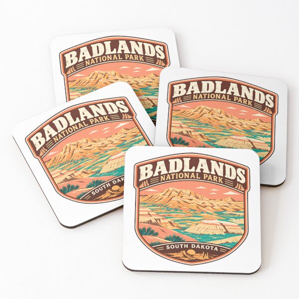 Item preview, Badlands National Park South Dakota National Parks Traveler designed and sold by JonesFlora2025.