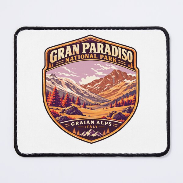 Item preview, Gran Paradiso National Park Graian Alps Italy Travel Hiking Outdoors Souvenir designed and sold by RetroMini2026.