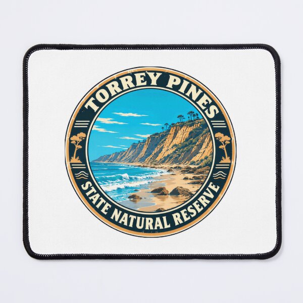 Item preview, Torrey Pines State Natural Reserve California Hiking Nature Lover Explorer designed and sold by JonesFlora2025.