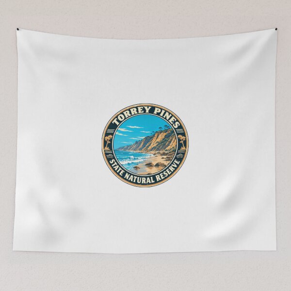 Item preview, Torrey Pines State Natural Reserve California Hiking Nature Lover Explorer designed and sold by JonesFlora2025.