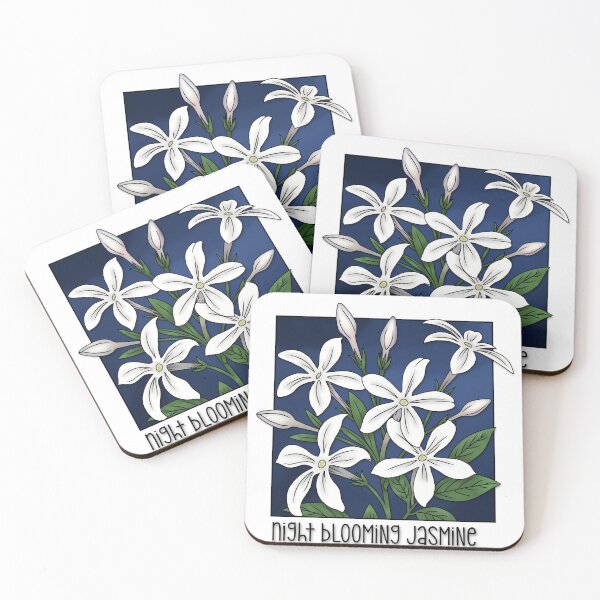Item preview, Night Blooming Jsmine designed and sold by paperandp!xels.