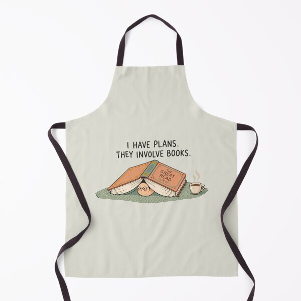 Item preview, I Have Plans They Involve Books | Cute Book Lover Art designed and sold by MrDev.