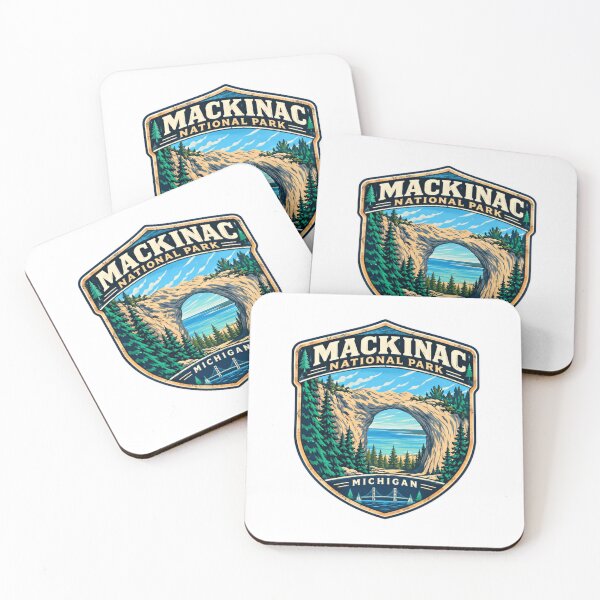 Item preview, Mackinac National Park Michigan Travel Souvenir designed and sold by RetroMini2026.