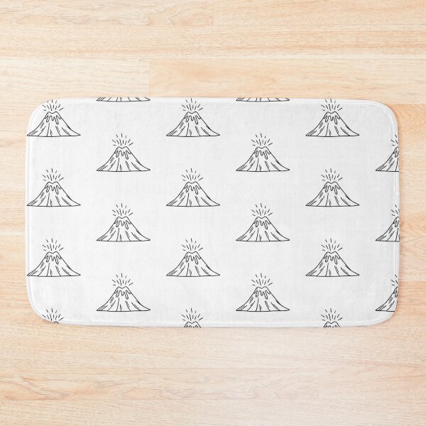 Item preview, A volcano with visible lava vents near the summit designed and sold by rasagamastore.