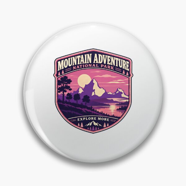 Aperçu de l'œuvre Parc national Mountain Adventure Explorez davantage la nature en plein air Randonnée Camping Voyage créée et vendue par RetroMini2026.