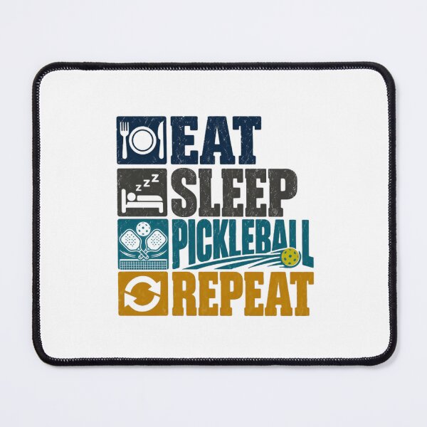 Item preview, Eat Sleep Pickleball Repeat Pickleball Player Enthusiast designed and sold by SEEM-drawing.