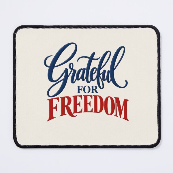 Item preview, Grateful for Freedom – Patriotic Thanksgiving Design designed and sold by HO•Designs.