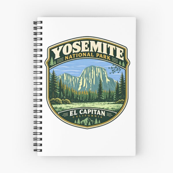 Item preview, Parque Nacional Yosemite, El Capitán, California. Viaje y aventura de senderismo. designed and sold by RetroMini2026.