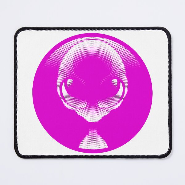 Item preview, Pink Halftone Alien Head Pop Art designed and sold by HÉRCULES VERSIANI.