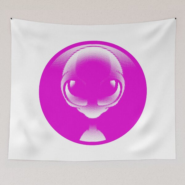 Item preview, Pink Halftone Alien Head Pop Art designed and sold by HÉRCULES VERSIANI.