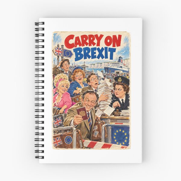 Artikelvorschau, Carry On Brexit – Freche britische Comedy-Parodie entworfen und verkauft von ChickenFund.