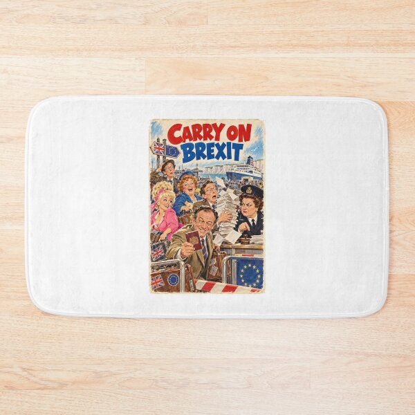 Item preview, Carry On Brexit – Cheeky British Comedy Parody designed and sold by ChickenFund.
