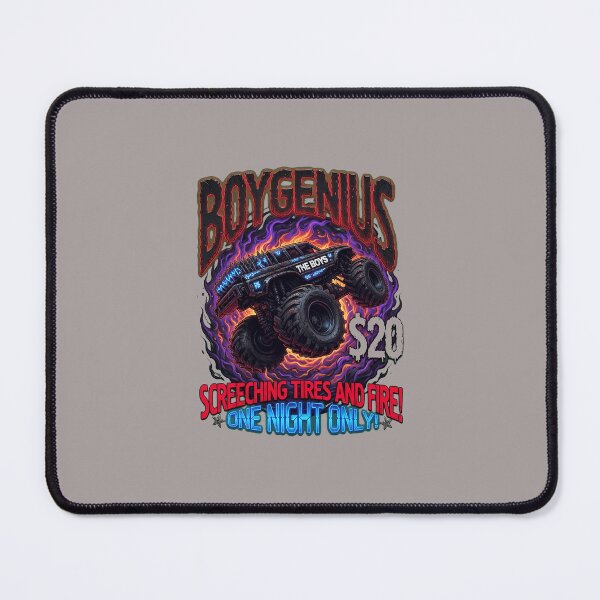 Item preview, BOYGENIUS Monster Truck Fire Event Graphic-70 designed and sold by HassanLegro.