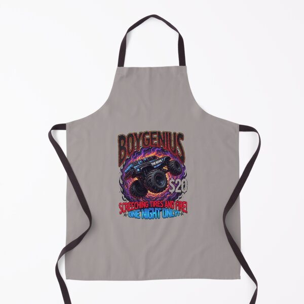 Item preview, BOYGENIUS Monster Truck Fire Event Graphic-70 designed and sold by HassanLegro.