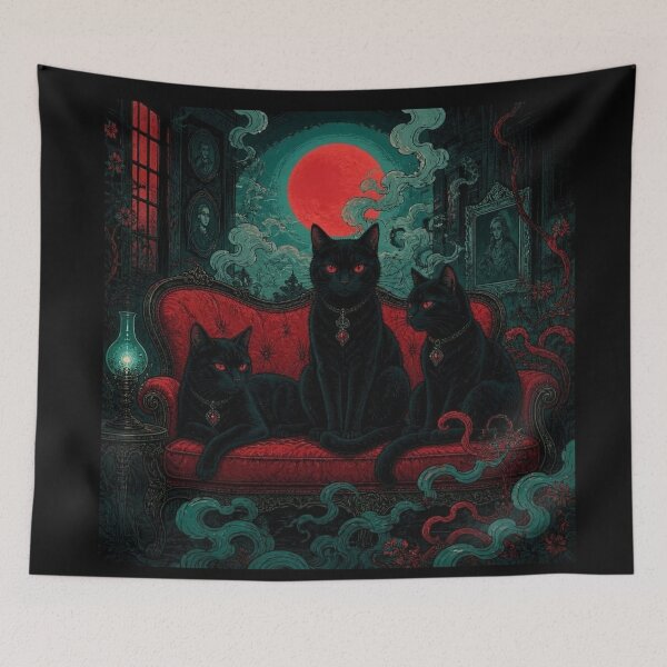 Item preview, Welcome to Our Haunted Parlor designed and sold by Shelley Loewnau-Jones Studio.